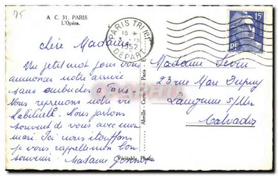 Ópera Garnier — Paris — editor Café Gaix — Verso