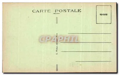 Metz — La Porte des Allemands — Éditeur E. Weber - Metz, n°19 — Reverso