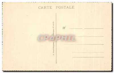 O MONT-DORÉ e A BOURBOULE — Cachoeira da Vernière — G. d'O. - 1399 — Verso