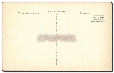 Nice — A Promenade dos Ingleses e os Casinos — n°289 — Verso