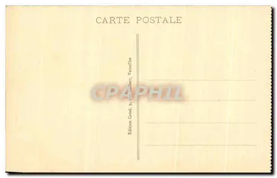 Versailles - Le Parc - La Grotte des Bains d'Apollon — Verso