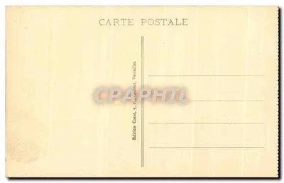 Versalles - Las Grandes Eaux en el Bassin de Neptuno — Edición Costé, 9, rue Gabriel, Versalles — Reverso