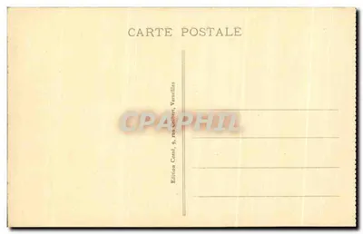 Versailles — Galeria dos Espelhos — Sala da Assinatura da Paz em 1919 — Verso