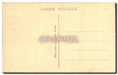 Versailles - Bassin de Latone - Allée Royale et Canal — Verso