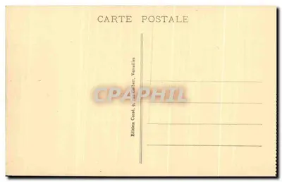 Versailles — O Grande Trianon e os Jardins — Edição Cossé, Versailles — Verso