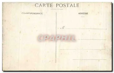 Parc de la Fontaine — Vista geral — Carta postal anônima — Verso