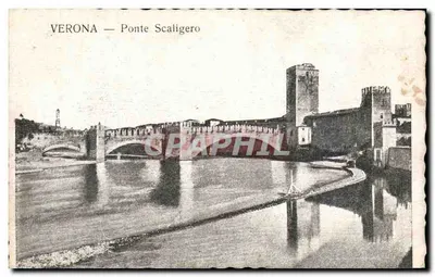 Verona — Ponte Scaligero — Graphphil
