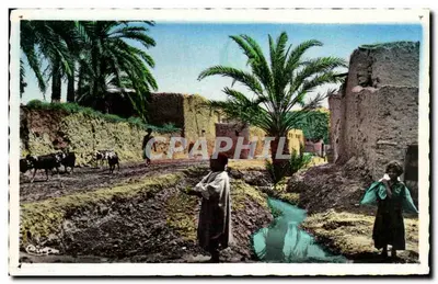 No Velho Biskra — Coleção Artística «África» — Combier (Médaillon d'Or)