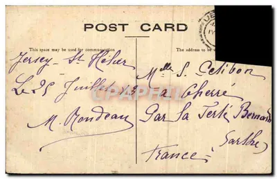 Jersey - Gorey - Zamek Montorgueil - Zamek Montorgueil — Rewers