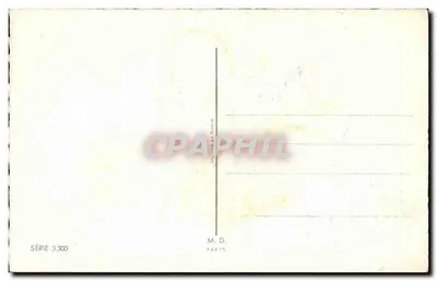 Bukiet tulipanów — w koszyku — M.D. Paris, seria 3.300 — Rewers