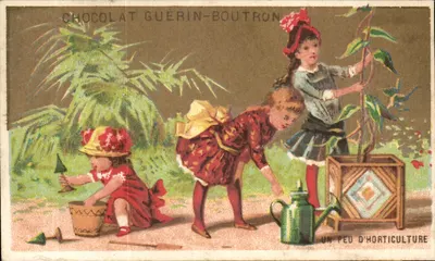 Um pouco de horticultura — Chocolate Guérin-Boutron — Guérin-Boutron