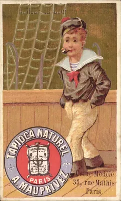Maçãs com tapioca natural — A. Mauprivez — Paris