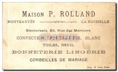 उद्देश्य के सपना — मकान P. Rolland, La Rochelle — संख्या 587 — पीछे
