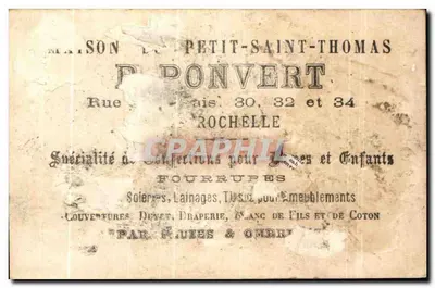 Catastrophe Final — Série 6 — Maison Le Petit-Saint-Thomas — Verso