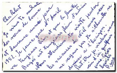 Dzieci na śniegu — Szczęśliwe i Dobrzeżycze Roczne — wydawca nie widoczny — Rewers