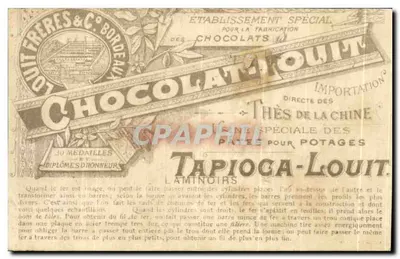 Chocolat-Louit — Laminatory — Specjalne wydanie Chocolat-Louit, Bordeaux — Rewers
