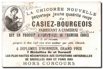 Chicórea Nova — Casiez-Bourgeois — editor Casiez-Bourgeois — Verso