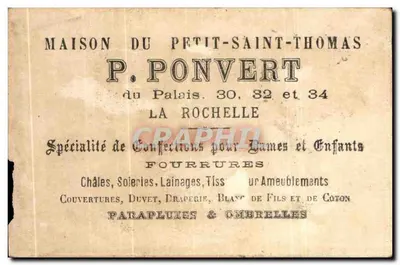 Voorzichtige ontmoeting — uitgever P. Ponvert, n°1 — Achterkant