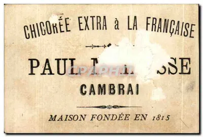 Destilaria — cena de oficina — Paul Lassèse, Cambrai — Verso