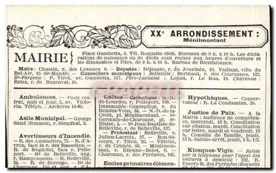 As antigas barreiras de Paris — Barreira da Estação — Editor não visível — Verso