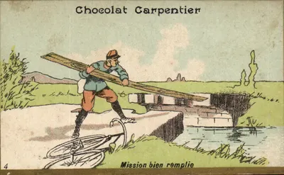 Chocolat Carpentier — Missão bem cumprida — n°4
