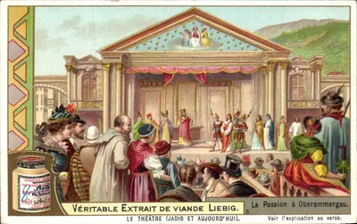 O Teatro (Antigamente e Hoje) — A Paixão em Oberammergau — Liebig