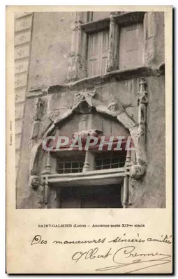 Saint-Galmier (Loire) — Antiga porta do século XII — Editor: Édilatry, Allier