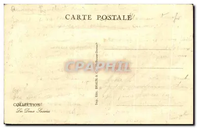 Lac d'Annecy — Pointe de Veyrier — Imp. BRAUN & Cie, Dornach — Reverso