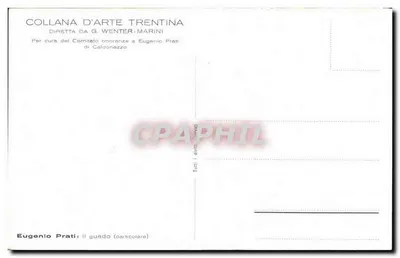 Resgate de um soldado — ilustração — Collana d'Arte Trentina, dirigida por G. Wenter-Marini — Verso