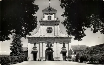 Mariastein. Igreja — editor Photoglob-Wehril AG, Zurique, n° 2495