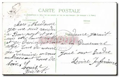 O Louvre — Paris — editor R. & K. L. n°10536 — Verso