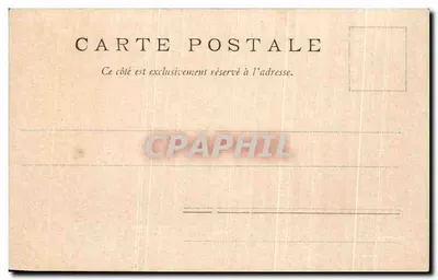 Versalhes - Grand Trianon - Quarto da Imperatriz Joséphine — editor anônimo, n° de série 2036 — Verso
