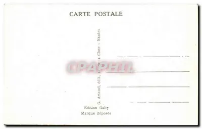 Ayeux (Calvados) — La Catedral — Gaby, n°26 — Reverso
