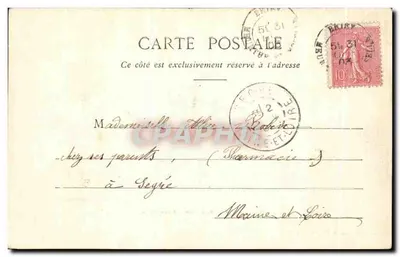 Nancy - Fontaine d'Amphitrite — wydawca: Maison des Marins, Nancy, n° 24 — Rewers