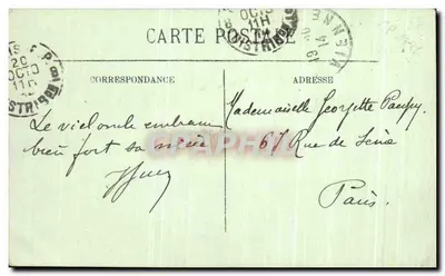Poitiers — A Torre do Oiscan — LL. n° 190 — Verso