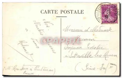 Pontarion (Creuse) — Os Bordos do Thaurion — A Moinha — Verso