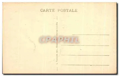Gisors (Eure) — A Porta dos Campos — L. Tournant editor — Verso