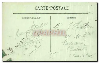 Dieppe — Algemene uitzicht genomen vanaf het Kasteel — LL. — Achterkant