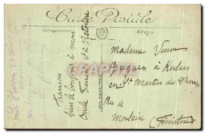 Sainte-Adresse — Najświętsza Panienka Morska i widok na Havrę — LL. — N° 111 — Rewers