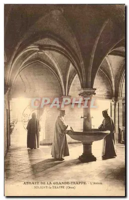 Abadia de La Grande-Trappe — O Atrium — Soligny-la-Trappe (Orne)
