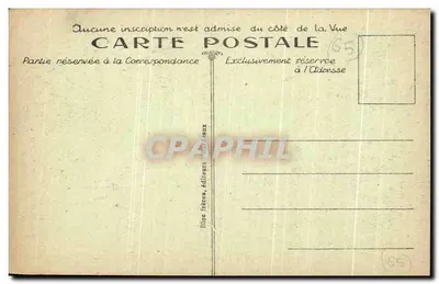 La Brèche de Tuquerouye - Gavarnie — B.R. — n°52 — Verso