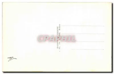 Menton — Widok z Boulevarda de Garavan — Éditions Cigogne, Monaco — Rewers