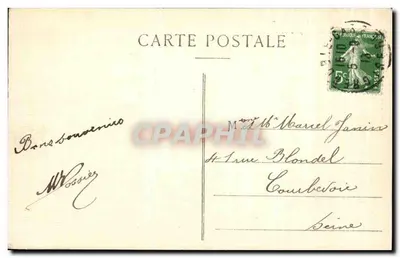 Trzy dziewki, blisko Saint-Nizier — okolice Grenoble — kolekcja L. P. Grenoble — Rewers