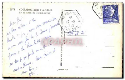 नॉइरमूटियर के किला — वेंडे — एडिशन डी ले यूरोप — पीछे