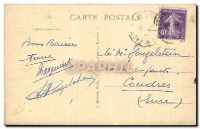 Noirmoutier (Vendée) — A « Goà' » à marébaixa — J. Nozaïl, editor, n°174 — Verso