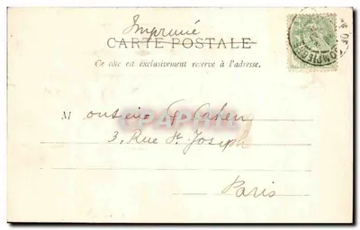 Compiegne - L'Hôtel de Ville — éditeur Imp. L. Compiegne, n° 33 — Rewers