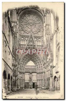 Rouen - Cathédrale - Portail des Libraires