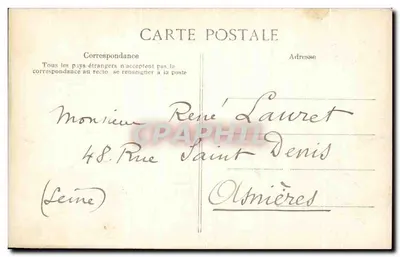 Rouen — La Aubette gezien vanaf de rue Préfontaine — E&D n°115 — Achterkant