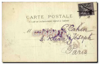 Caen - Ponte di Vaucelles — A. Bréhaut, Editore a Caen, numero di serie non visibile — Verso