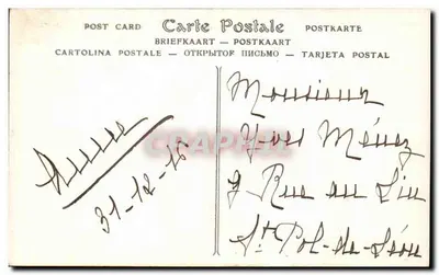 Młyn w Holandii — Salon Zimowy 1913 — Johannis SON, ND Phot. — Rewers
